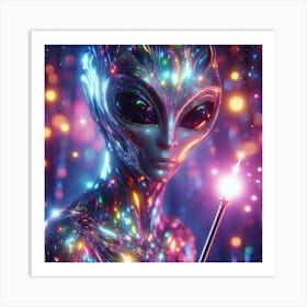 Alien 5 Art Print