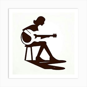 Acoustic Guitar 2 Art Print