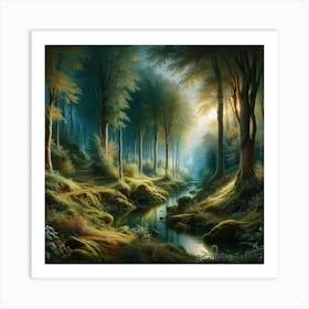 Forest 7 Art Print