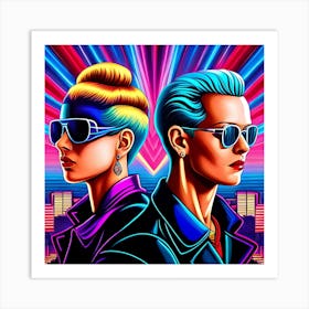 80'S Fashion Art Print