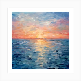 Monet's Enchanted Brushstrokes Art Print