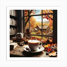 Autumn Coffee Table Art Print