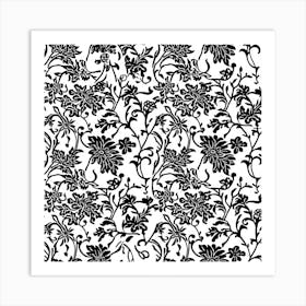 Floral Dream London Fabrics Floral Pattern 3 Art Print