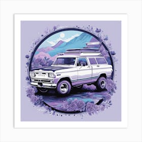 Bronco Art Print