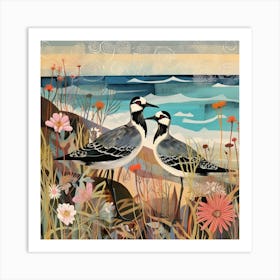 Bird In Nature Lapwing 2 Art Print