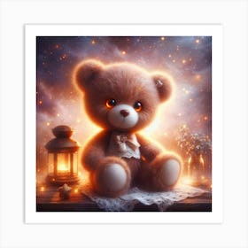 Teddy Bear 71 Art Print