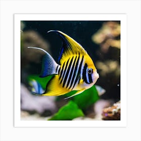 Angelfish 9 Art Print