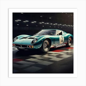 Ferrari Gtb Vintage Car  Art Print