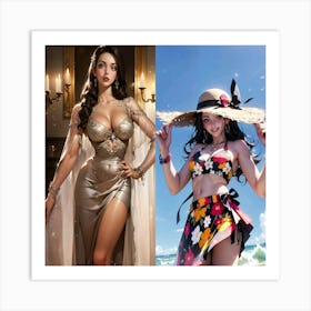 Sexy Women 6 Art Print