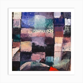 About A Motif From Hammamet (1914) Painting In High Resolution By Paul Klee Art Print