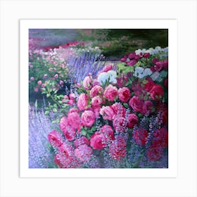 Rose Garden Art Print