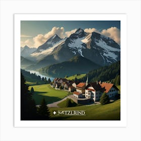 Switzerland 2 Art Print