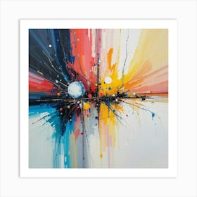 Abstract Painting 74 Art Print