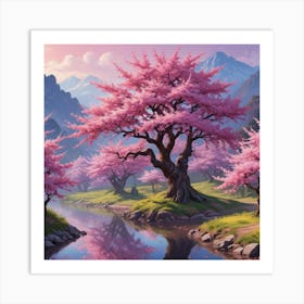 Cherry Blossoms 23 Art Print