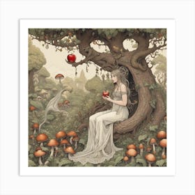 Fairytale Tree Art Print