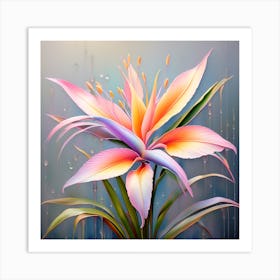 Flower of Bird of Paradise 12 Art Print