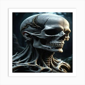 Skeleton 4 Art Print