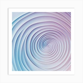 Abstract Spiral Pattern Art Print