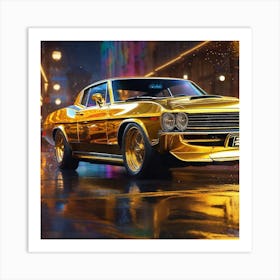 Golden Chevelle Art Print