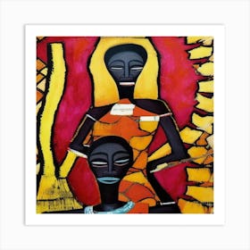 African Art #18 Art Print