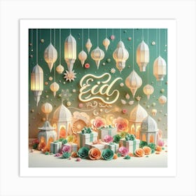 Eid Ul Fitr 5 Art Print