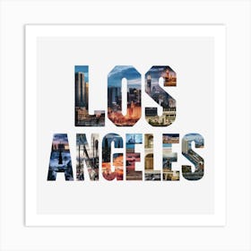 Los Angeles Art Print