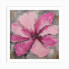 Pink Petunia 1 Art Print