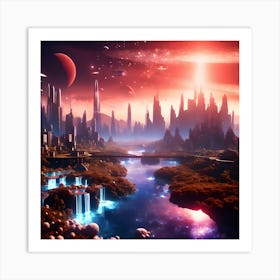 Space City Art Print