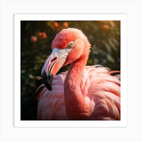 Flamingo 7 Art Print