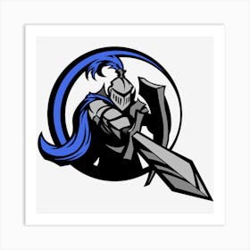 Knights Logo Art Print