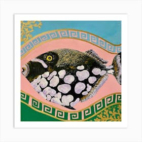 Puffer Fish Art Print