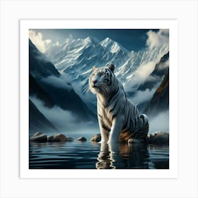 White Tiger 63 Art Print