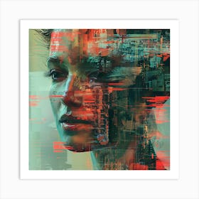 Digital Art Art Print