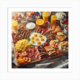 Breakfast Tray 3 Art Print