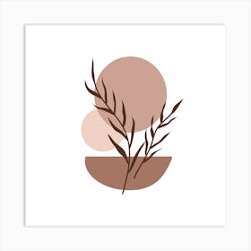 Abstract Of A Plant Art Print