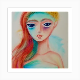 Mermaid 3 Art Print