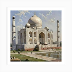 The Taj Art Print