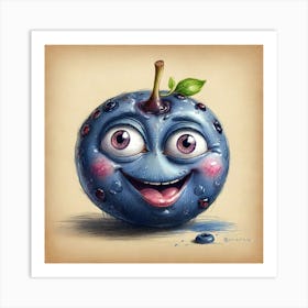 Blueberry 8 Art Print