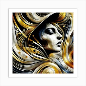 Abstract Painting 120 Art Print