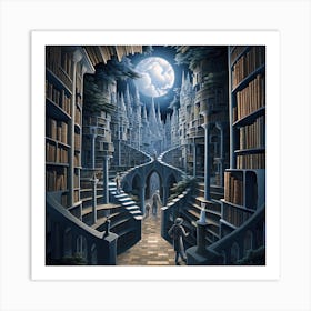 World Of Books Art Print