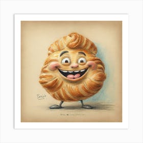 Croissant 1 Art Print