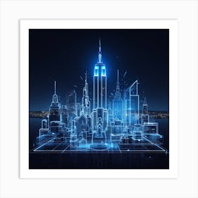 New York City 3 Art Print