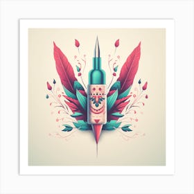 Tattoo Ink Design Art Print