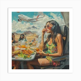 'The Last Flight of Humanity' Art Print