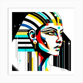 Cleopatra Portrait Artwork 26 Art Print