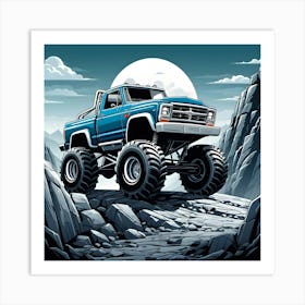 Monster Truck 14 Art Print