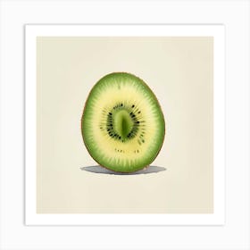 Watercolor Kiwi Art Print