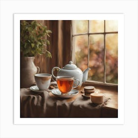 Tea Art 34 Art Print