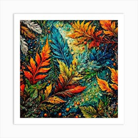 Autumn Leaves 2 Art Print