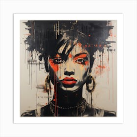 'Black Woman' 2 Art Print